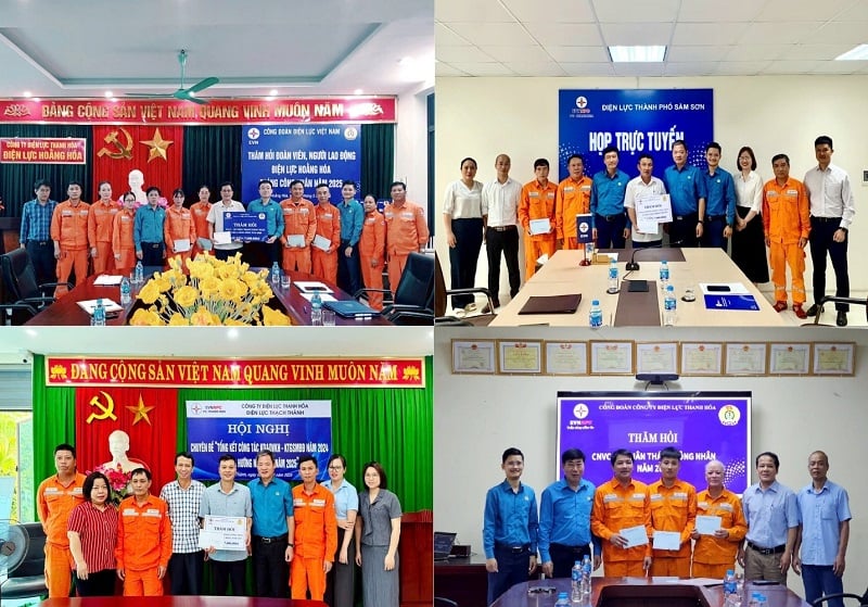 Thanh Hoa Electricity Company: Den Geist der Kameradschaft und des Teilens während des Arbeitermonats verbreiten