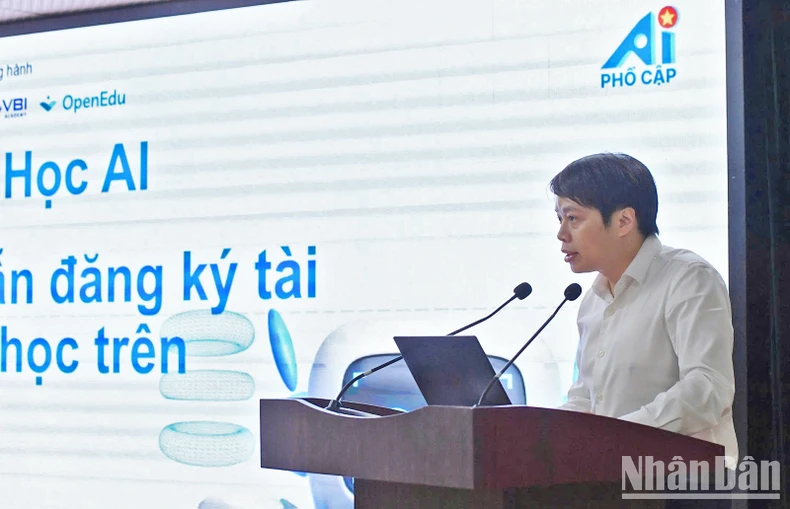 Trí thức trẻ Việt Nam trên toàn thế giới tập huấn "Bình dân học AI" cho 2 triệu thanh niên ảnh 1