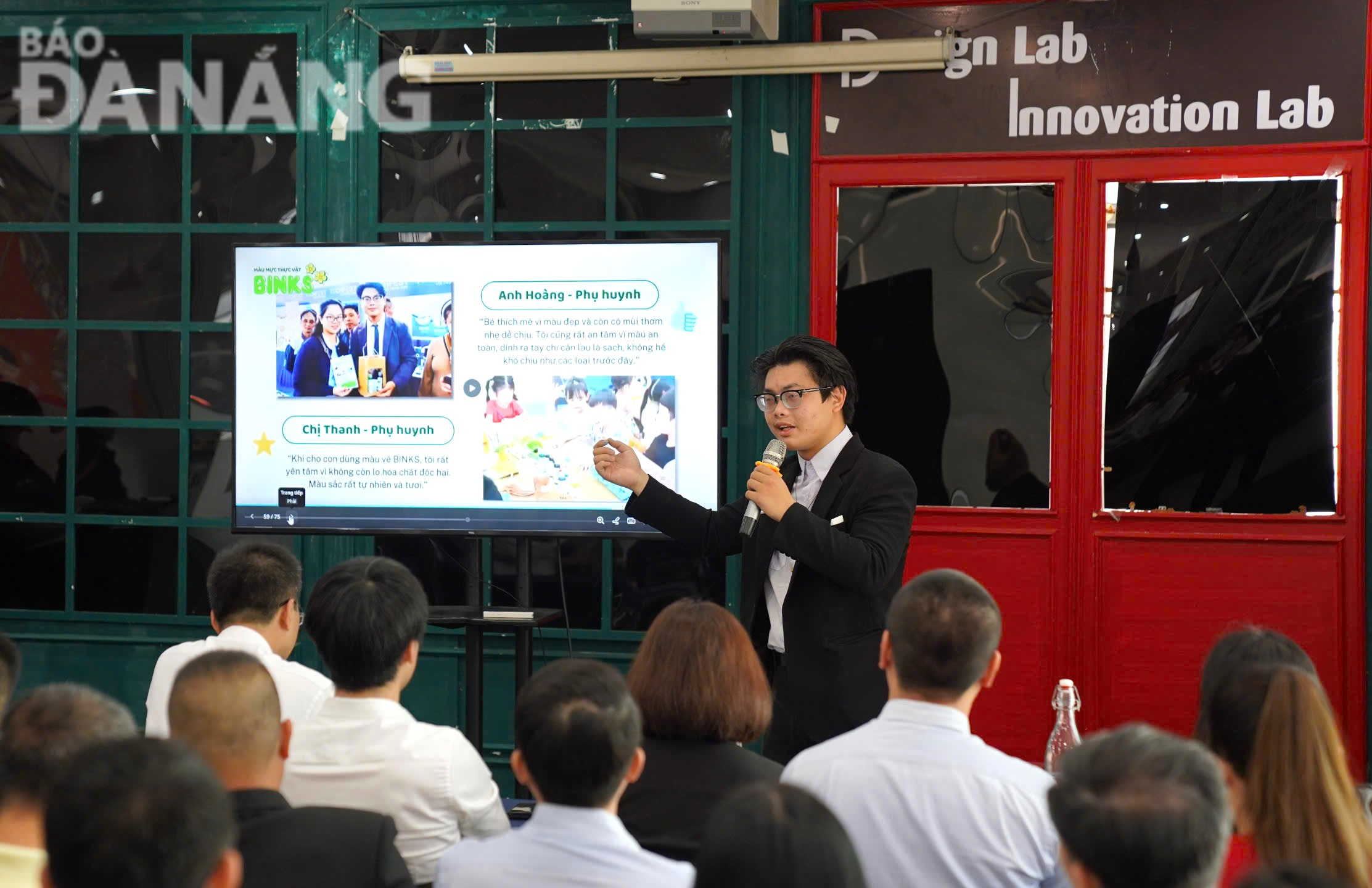 De nombreuses informations sur les activités innovantes des startups de la ville ont été présentées lors de la réunion. Photo : M.QUE