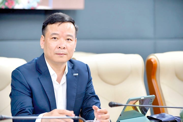 Tân Giám đốc Đại học Kinh tế quốc dân Bùi Huy Nhượng.