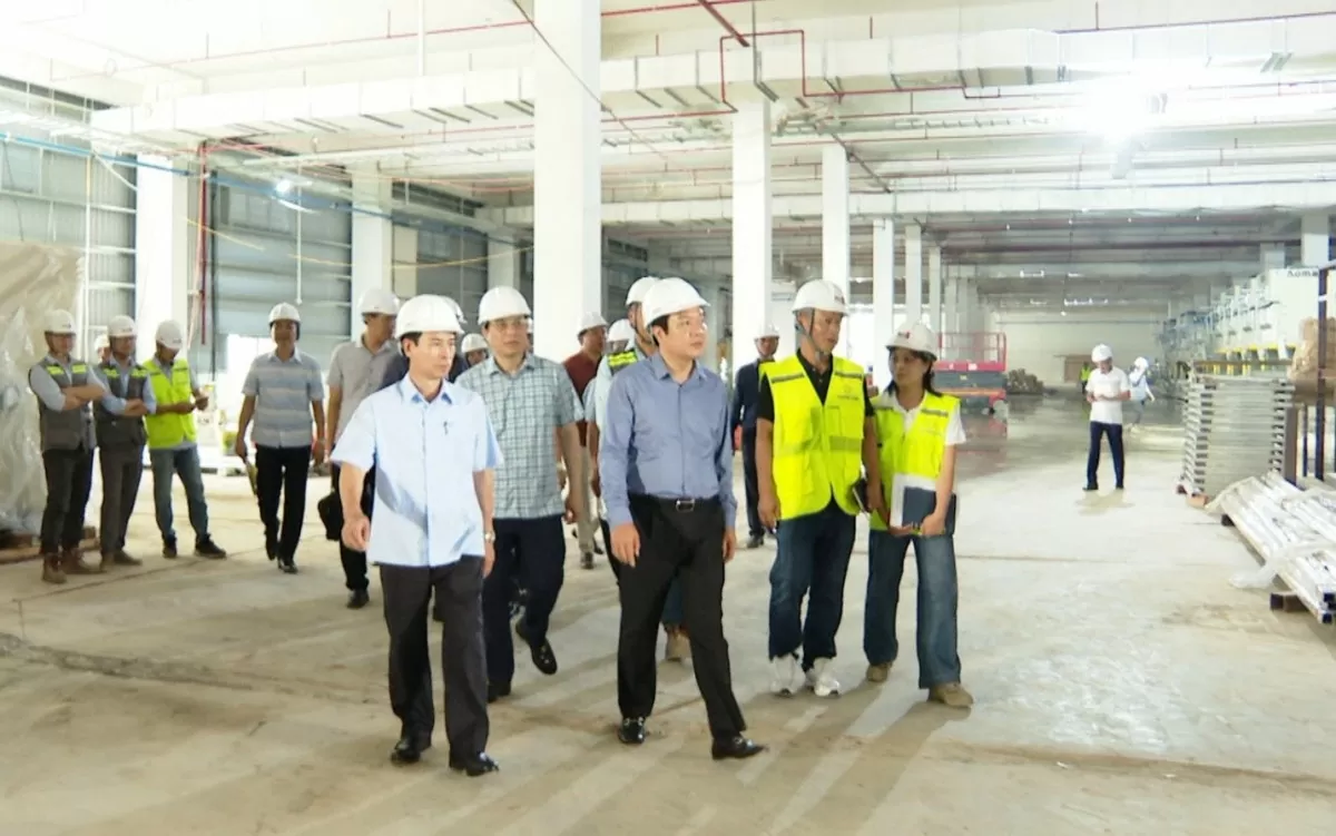 Ninh Bình tăng tốc hỗ trợ doanh nghiệp, thúc đẩy sản xuất công nghiệp