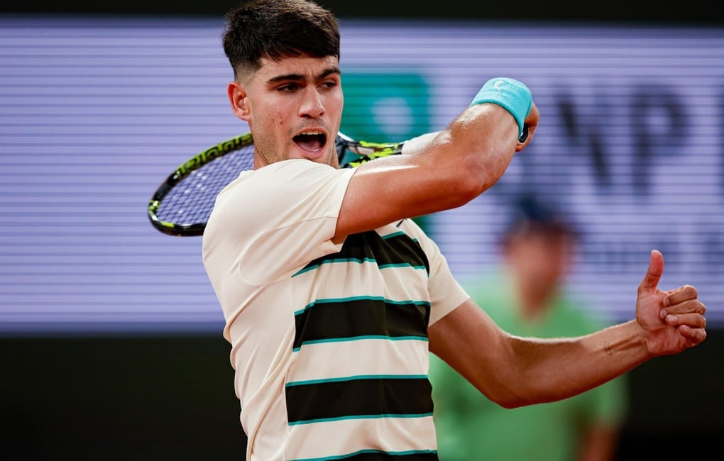 Alcaraz phục thù Marozsan, tiến bước tại Roland Garros - 1