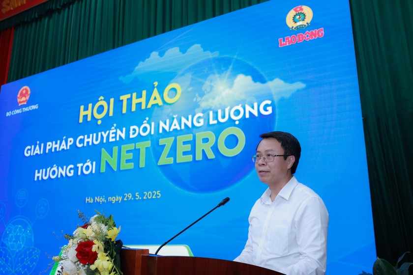 Ông Đoàn Ngọc Dương - Phó Cục trưởng Cục Điện lực (Bộ Công Thương) phát biểu
