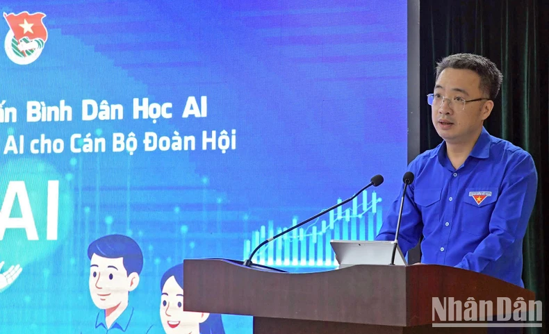 Trí thức trẻ Việt Nam trên toàn thế giới tập huấn "Bình dân học AI" cho 2 triệu thanh niên ảnh 4