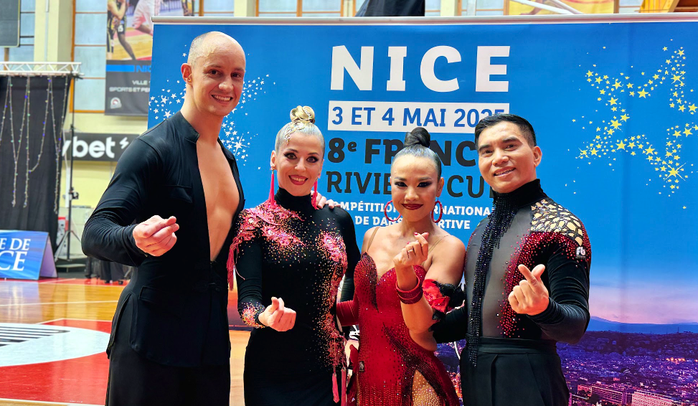Cặp đôi dancesport Việt Nam lọt top 30 xuất sắc nhất thế giới lứa tuổi trung niên- Ảnh 5.
