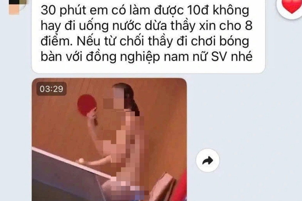 Nghi vấn cán bộ Đại học Vinh gửi ảnh nhạy cảm, đe dọa nữ sinh - 2