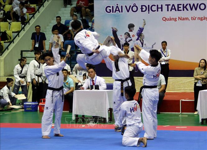Giải vô địch Taekwondo quốc gia năm 2025: Thành phố Hồ Chí Minh giành giải Nhất toàn đoàn - Ảnh 1.