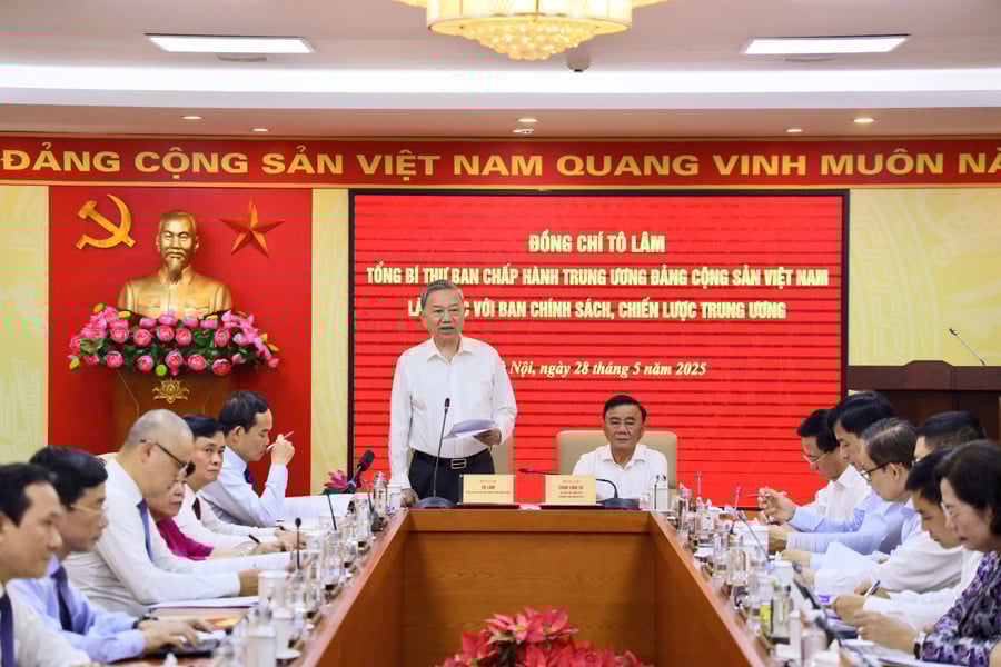 Tổng Bí thư Tô Lâm yêu cầu nghiên cứu thành lập sở giao dịch vàng quốc gia