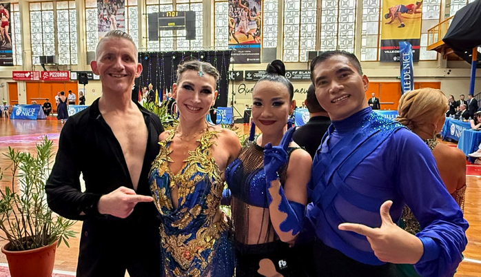 Cặp đôi dancesport Việt Nam lọt top 30 xuất sắc nhất thế giới lứa tuổi trung niên- Ảnh 4.