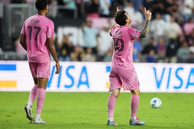 Messi brilla para ayudar al Inter Miami a romper una racha perdedora foto 2