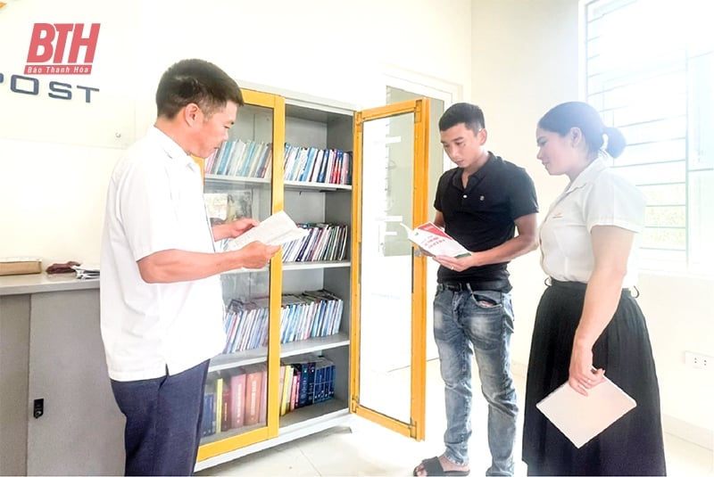 Efficacité opérationnelle du bureau de poste - commune culturelle de Nhu Xuan