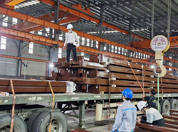 Sản phầm kết cấu thép của HGPT Mechanical lên đường xuất khẩu sang các thị trường đòi hỏi tiêu chuẩn cao như Australia.