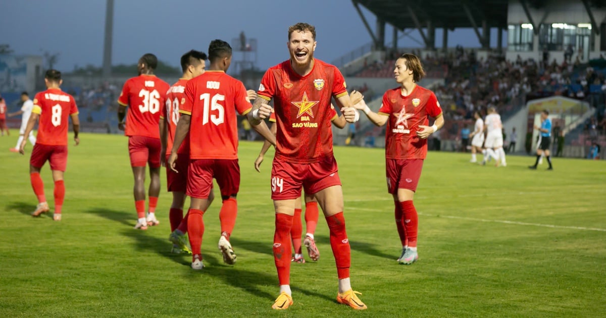 Bảng xếp hạng V-League mới nhất: HAGL bất ngờ lọt tốp 9, Đà Nẵng ở vị trí buồn lắm