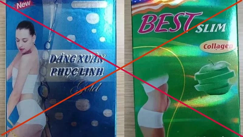 Yêu cầu tháo gỡ quảng cáo trên sàn giao dịch điện tử 2 thực phẩm bảo vệ sức khoẻ chứa chất cấm