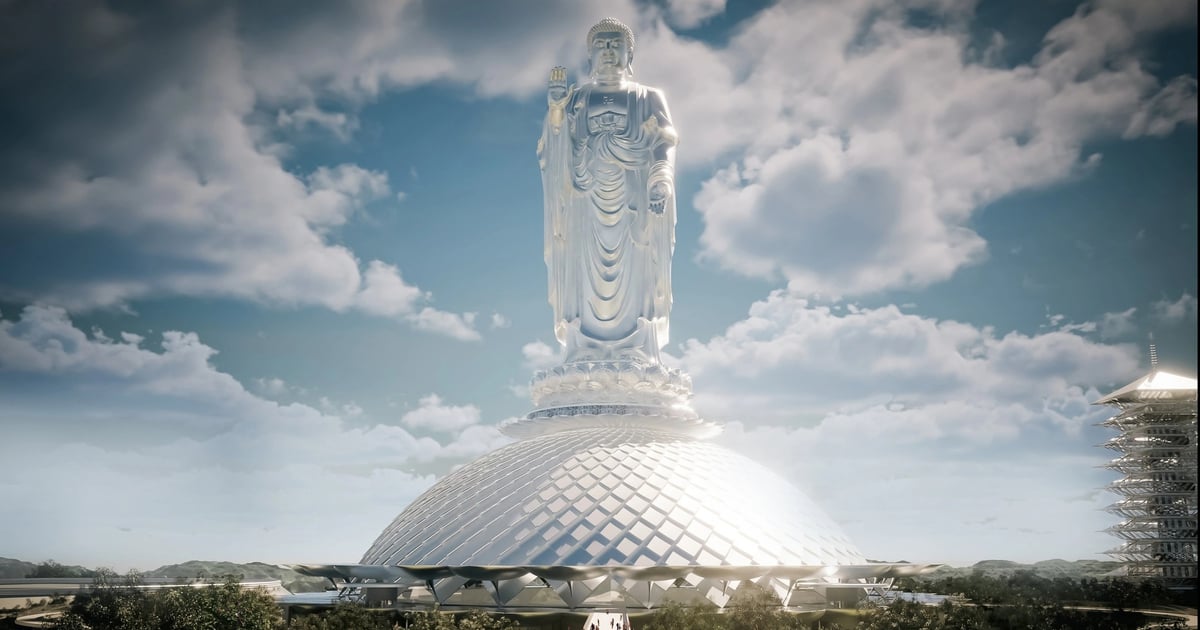 រូបសំណាកព្រះពុទ្ធនៅលើកំពូលភ្នំ Am Tien នឹងក្លាយជាព្រះពុទ្ធបដិមាខ្ពស់ជាងគេក្នុងលោក។