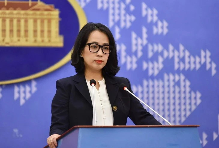 Trao công hàm phản đối các hoạt động vi phạm chủ quyền Việt Nam tại Trường Sa