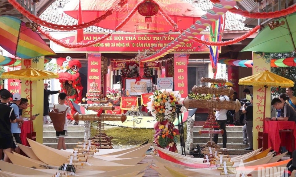 Độc đáo làng diều không đuôi ở Hà Nội - Báo và Đài Phát thanh Truyền hình Lạng Sơn