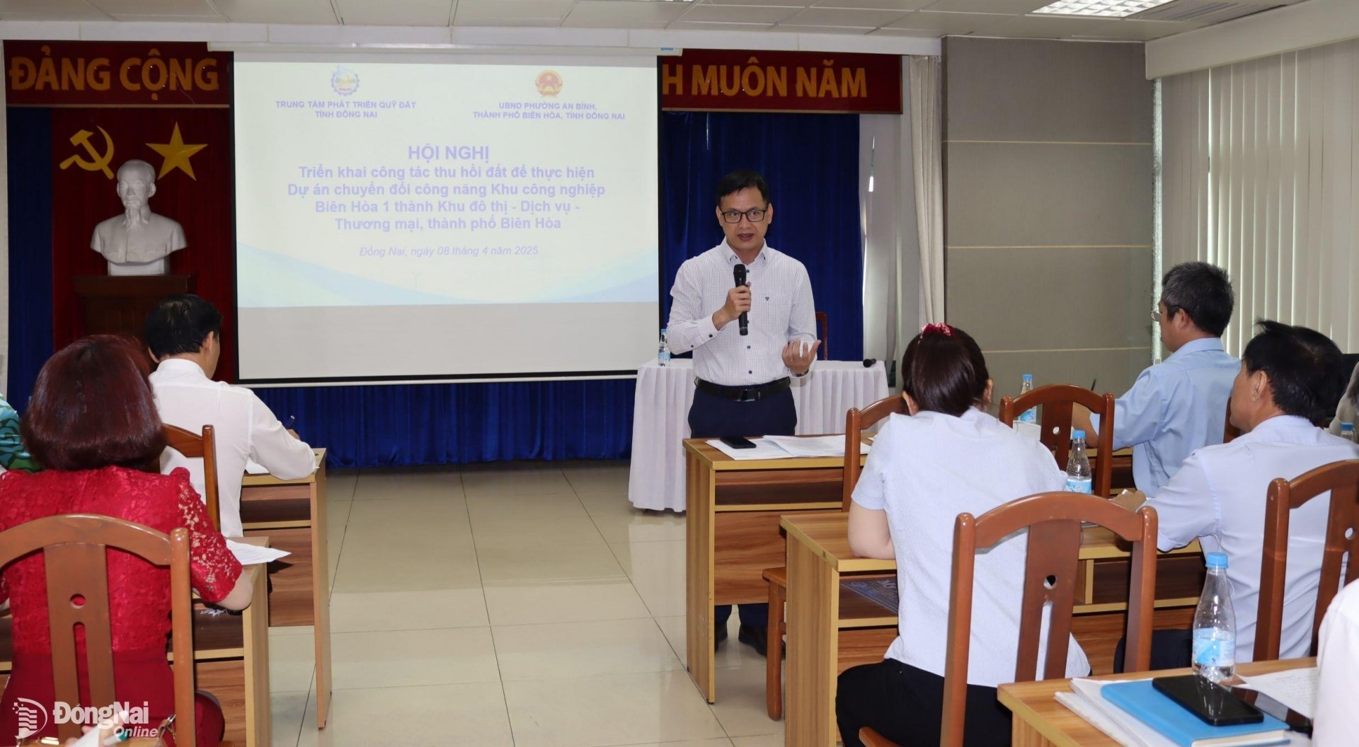 Trung tâm Phát triển quỹ đất Đồng Nai kiến nghị hỗ trợ 20 nhân sự thực hiện bồi thường, hỗ trợ, tái định cư
