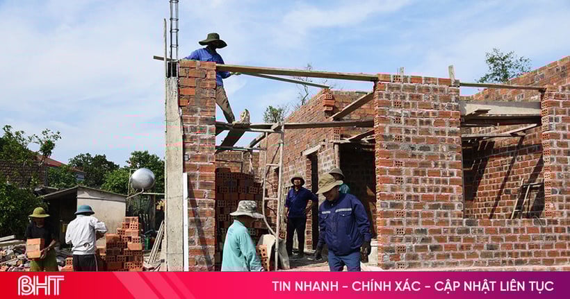 Huy động tối đa sức dân để xóa nhà tạm, nhà dột nát ở huyện Kỳ Anh