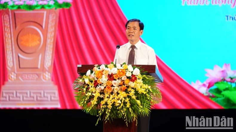 Le vice-Premier ministre Tran Hong Ha assiste à la cérémonie de lancement du Mois d'action pour les enfants 2024 photo 9