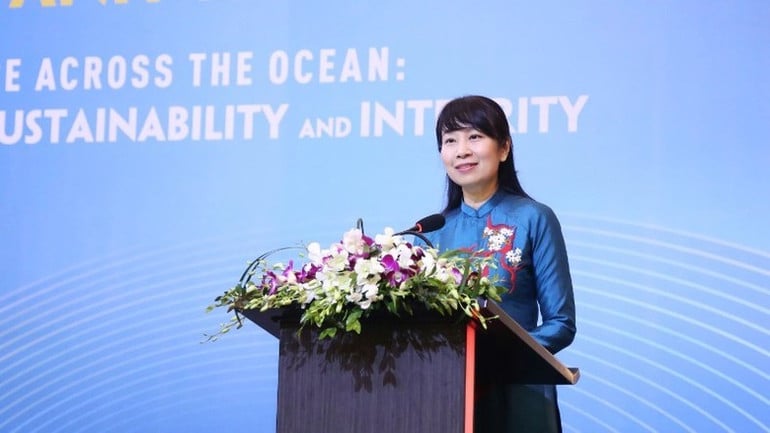 PGS, TS Nguyễn Thị Lan Anh. (Ảnh: Bộ Ngoại giao)