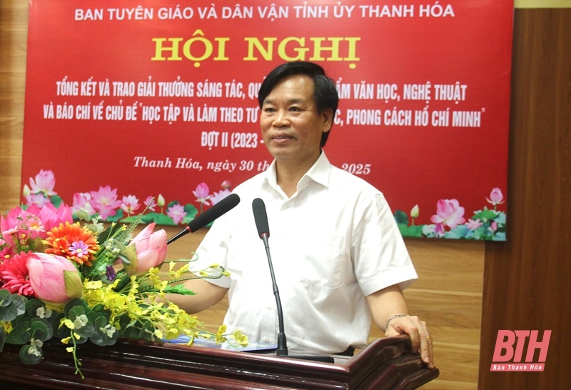 Trao giải sáng tác, quảng bá về chủ đề “Học tập và làm theo tư tưởng, đạo đức, phong cách Hồ Chí Minh”