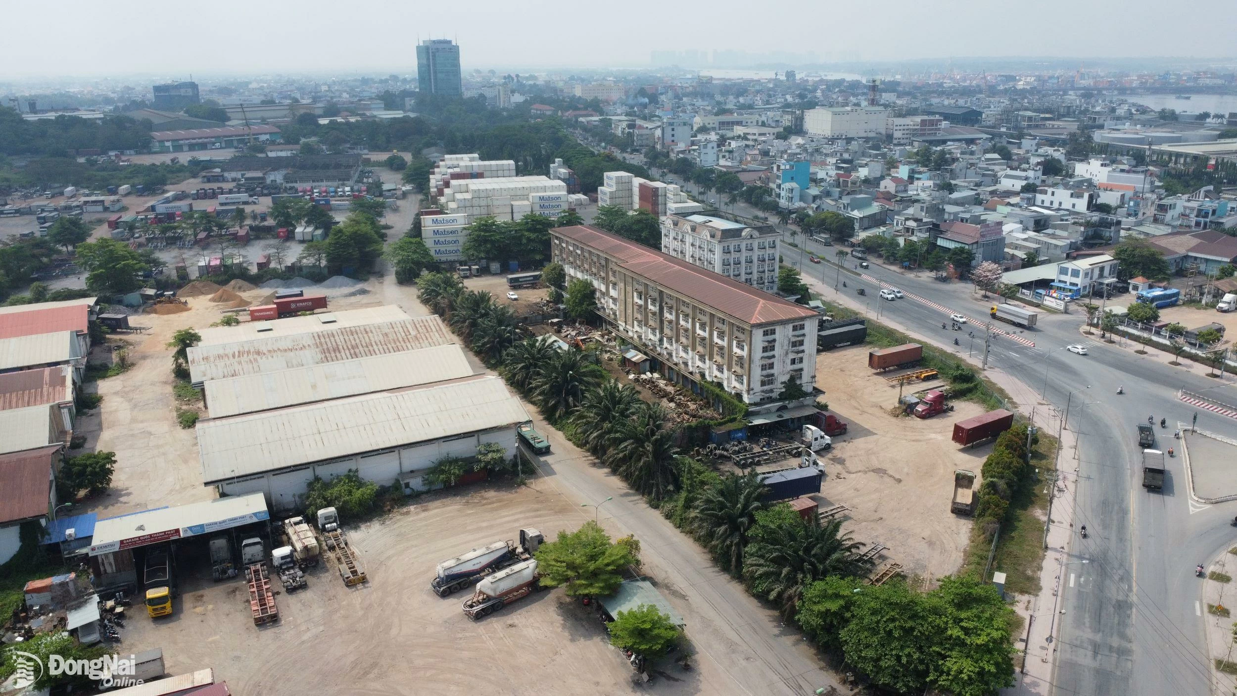 Khu công nghiệp Biên Hòa 1 đã hoàn thành giải phóng mặt bằng gần 46 hécta đất đầu tiên. Ảnh: Hoàng Lộc