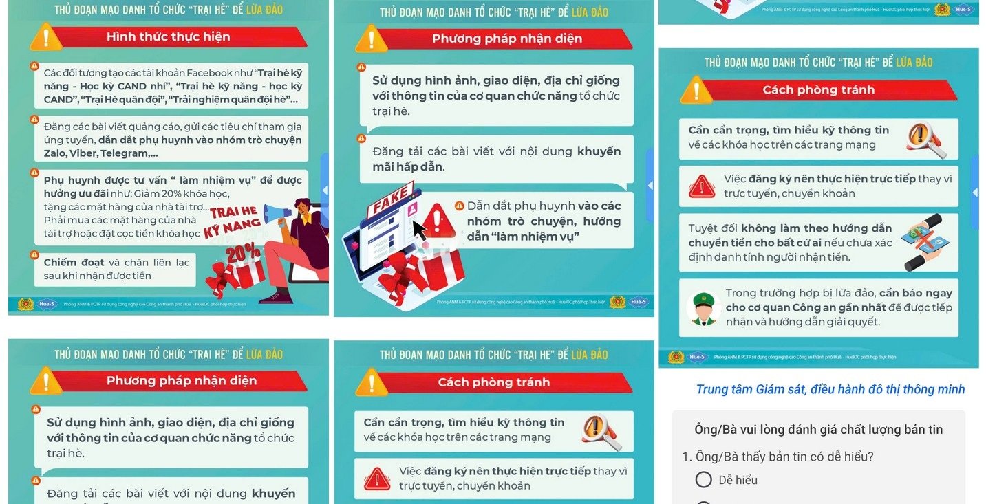 Những chiêu lừa chiếm đoạt tài sản nhằm vào phụ huynh trong dịp nghỉ hè - 4