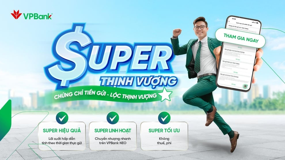 VPBank ra mắt sản phẩm Chứng chỉ tiền gửi Lộc Thịnh Vượng - 1