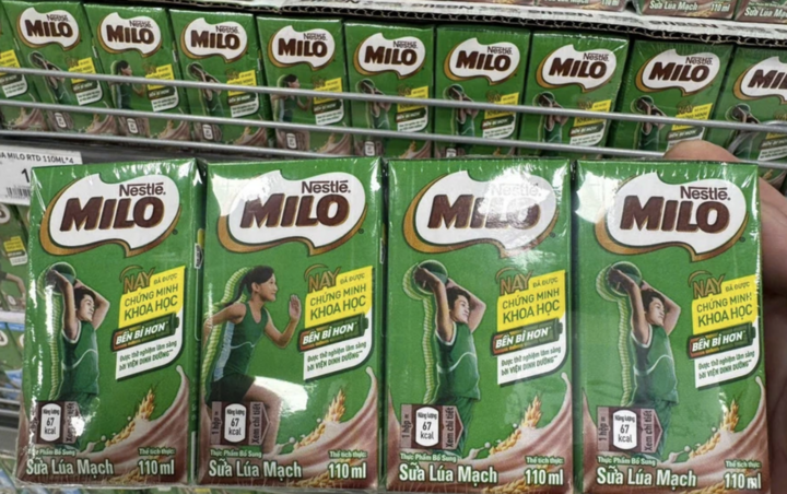 Sản phẩm Nestlé Milo.