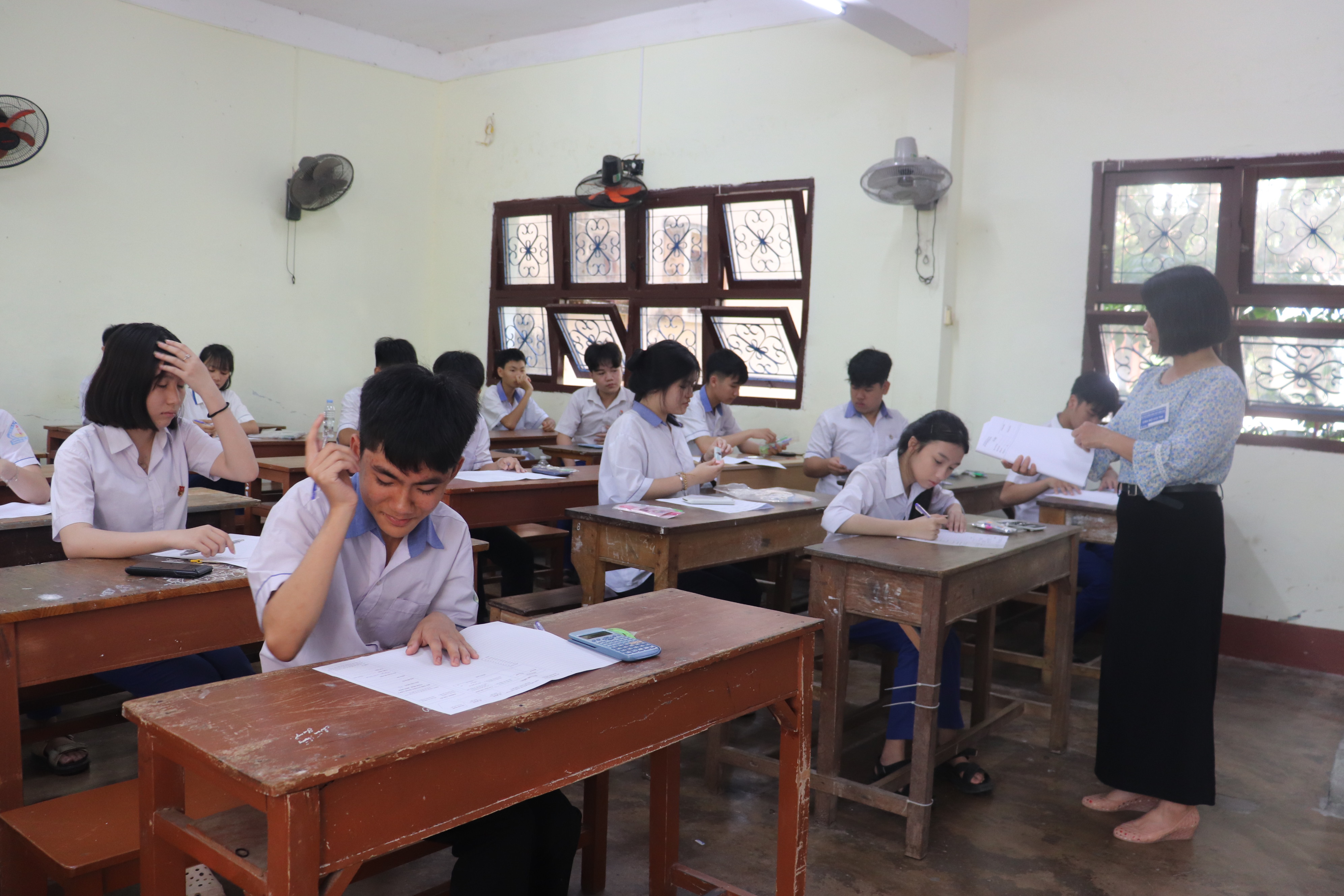 8.363 thí sinh Quảng Trị bước vào kỳ thi tuyển sinh lớp 10