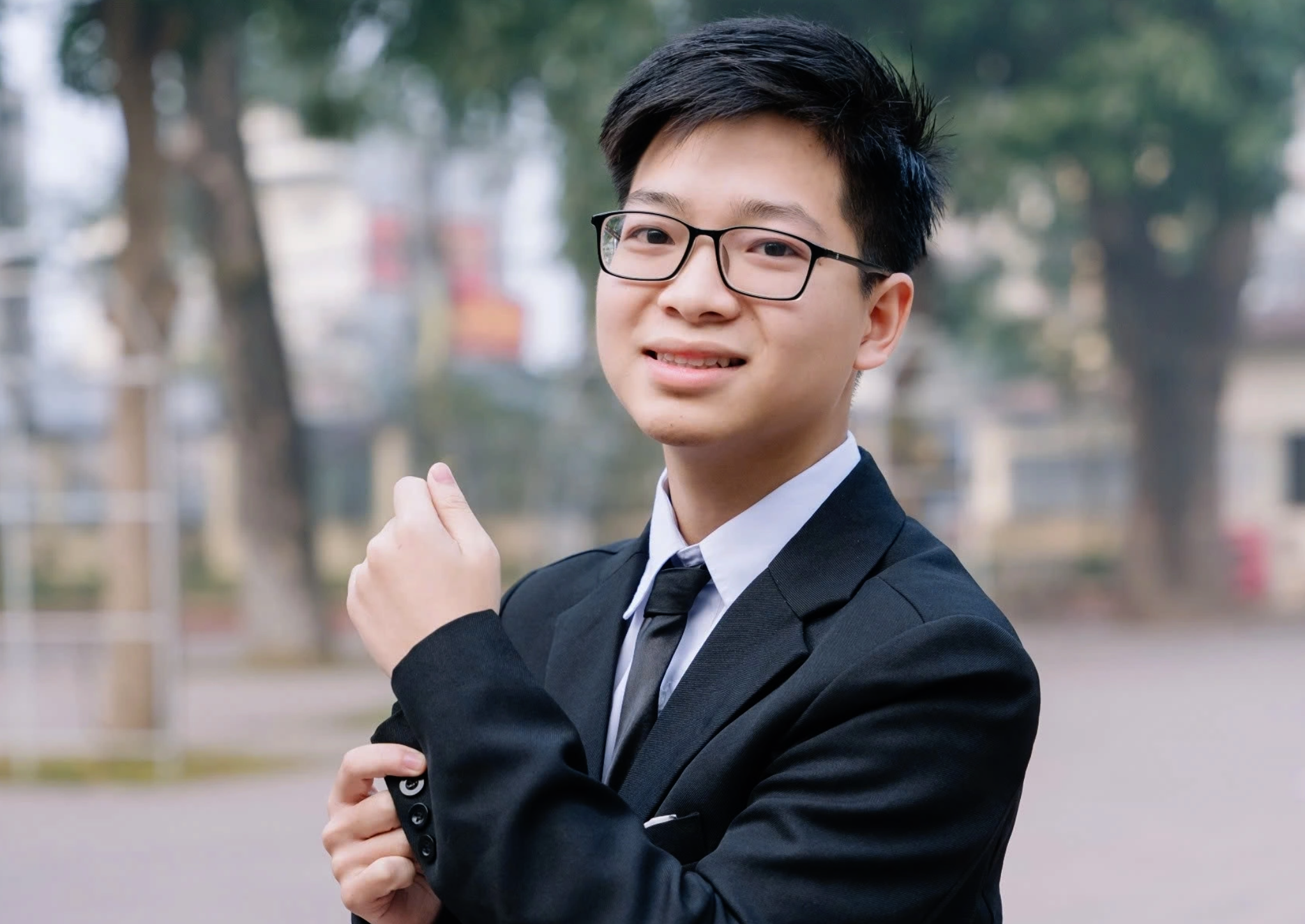 Thủ khoa kỳ thi đánh giá năng lực Đại học Quốc gia Hà Nội Nguyễn Duy Phong.