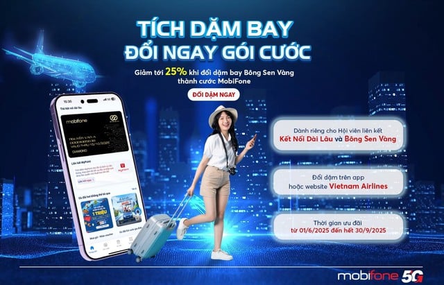 Gắn kết dài lâu - Ưu đãi từ MobiFone và Vietnam Airlines cho Hội viên thân thiết- Ảnh 1.