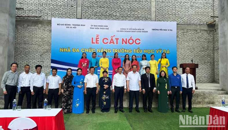 Le vice-Premier ministre Tran Hong Ha assiste à la cérémonie de lancement du Mois d'action pour les enfants 2024 photo 15
