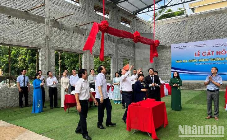 Le vice-Premier ministre Tran Hong Ha assiste à la cérémonie de lancement du Mois d'action pour les enfants 2024 photo 16