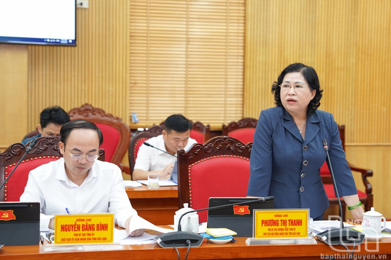Các đại biểu thảo luận, đóng góp vào dự thảo Báo cáo chính trị.