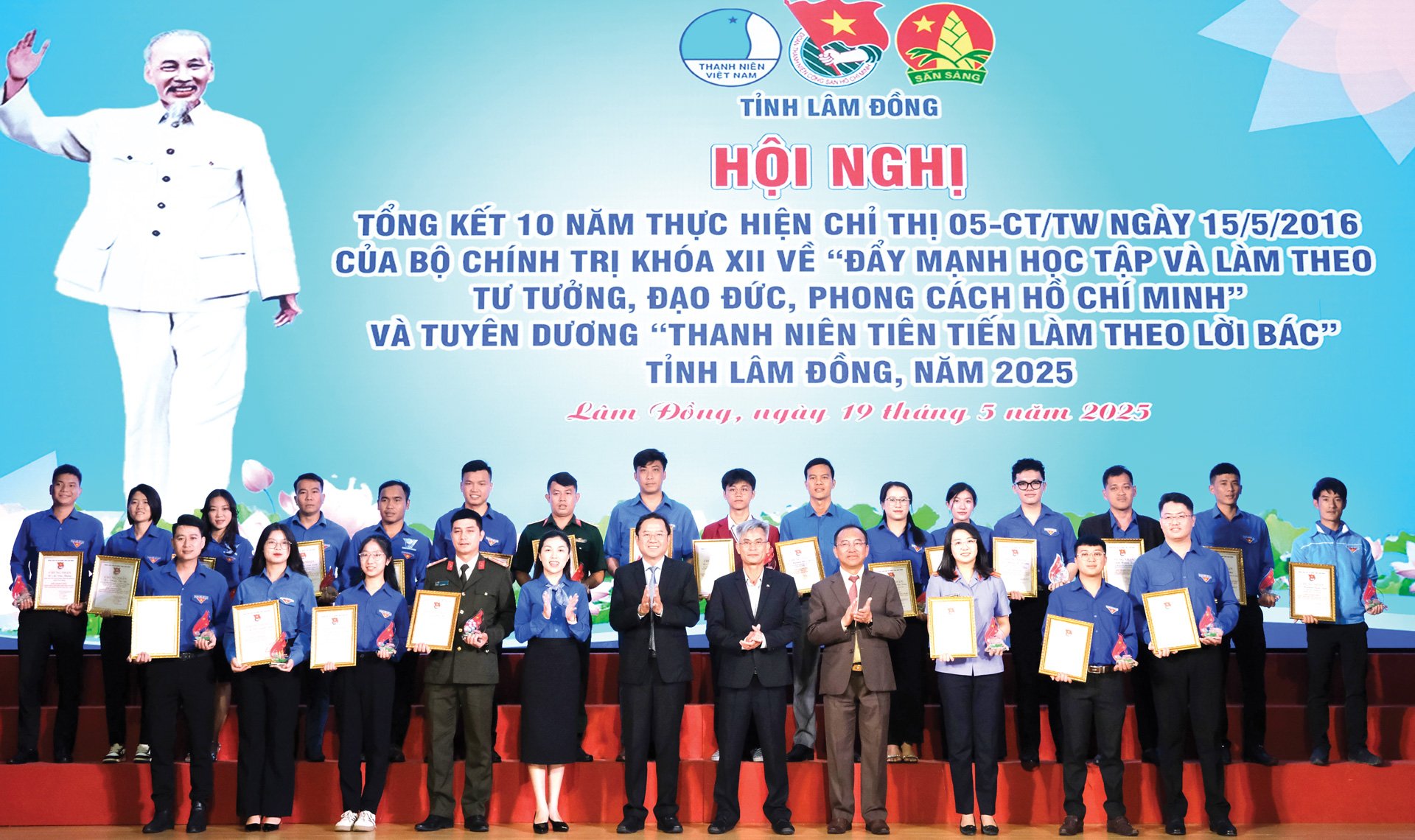 Tỉnh Đoàn Lâm Đồng tuyên dương Thanh niên tiên tiến làm theo lời Bác năm 2025