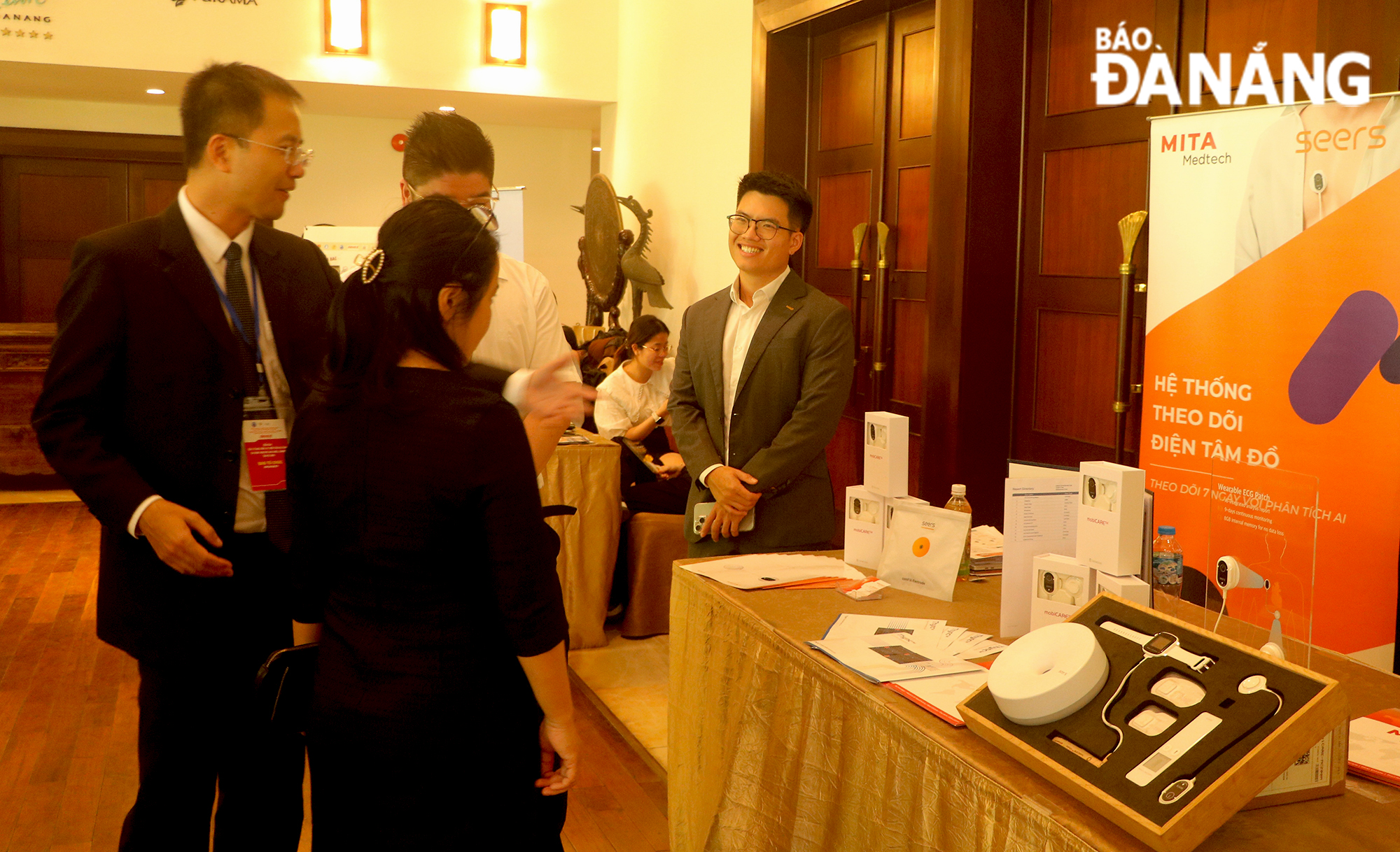 Nhiều dự án khoa học công nghệ, đổi mới sáng tạo tham gia triển lãm, giới thiệu đến các nhà đầu tư, quỹ đầu tư.