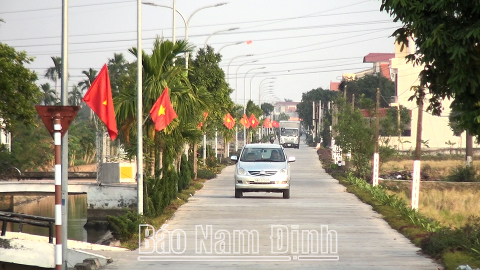 Làng quê xã Hải Châu (Hải Hậu).