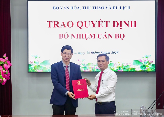 Trao các quyết định bổ nhiệm cán bộ tại Bộ VHTTDL - Ảnh 5.