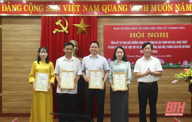 Trao giải sáng tác, quảng bá về chủ đề “Học tập và làm theo tư tưởng, đạo đức, phong cách Hồ Chí Minh”