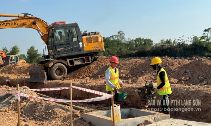Nhà thầu thi công hạng mục hạ tầng khu tái định cư dự án Khu đô thị mới Hữu Lũng
