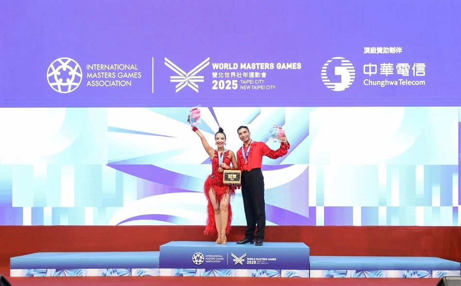 Dancesport Việt Nam xuất sắc giành HCV tại World Masters Games - Ảnh 1.