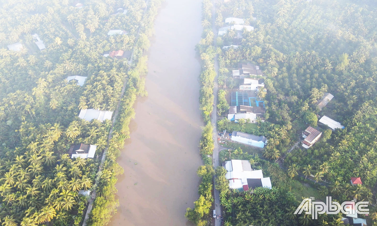 Le visage rural de la province de Tien Giang est renouvelé et développé.