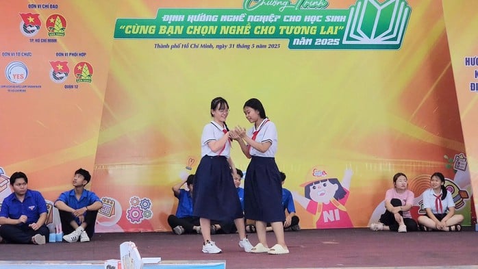Hướng nghiệp, tiếp cận ngành nghề cho học sinh từ lớp 6- Ảnh 1.