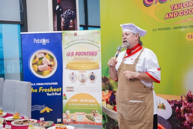 Шеф-повара со всего мира сопровождают студентов UEF в кулинарном конкурсе с американским картофелем, фото 1