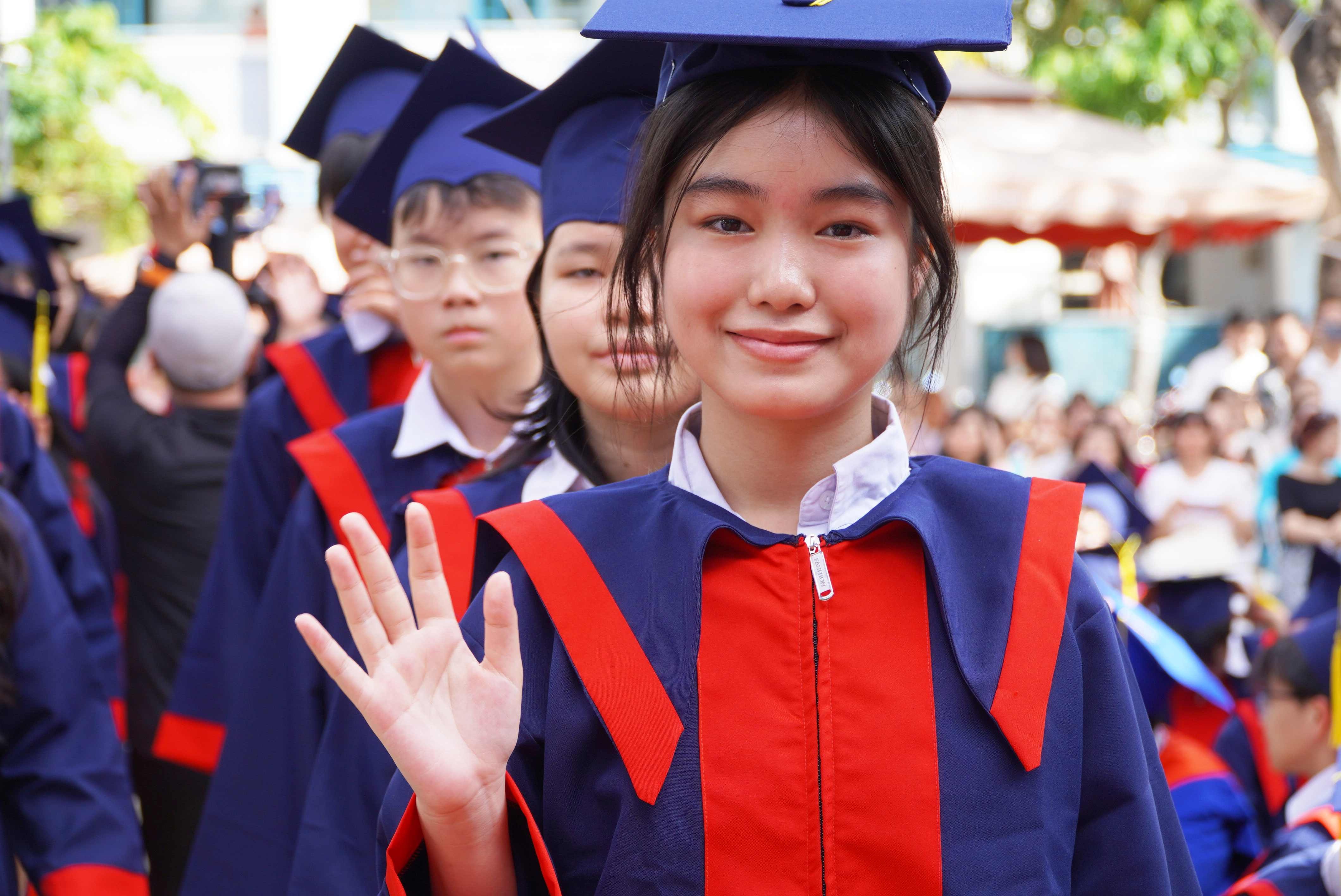 Khoảnh khắc trong veo tuổi 15, học sinh lớp 9 chào đón bước ngoặt mới - 7