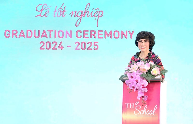École TH Vinh : La première cérémonie de remise des diplômes marque le succès du modèle d'éducation internationale à Nghe An