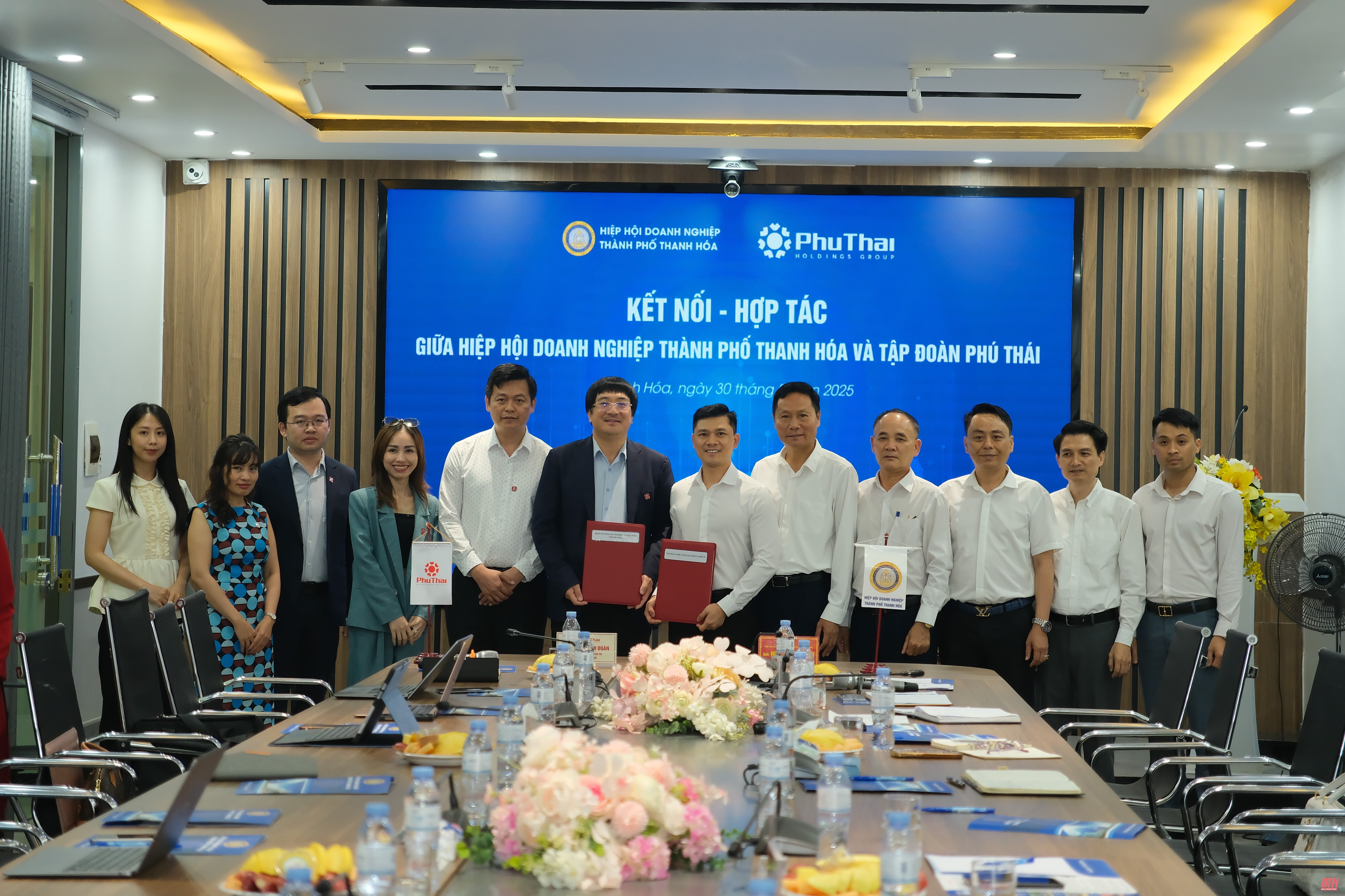 Die Phu Thai Group wird kleine und mittlere Unternehmen der Stadt Thanh Hoa unterstützen