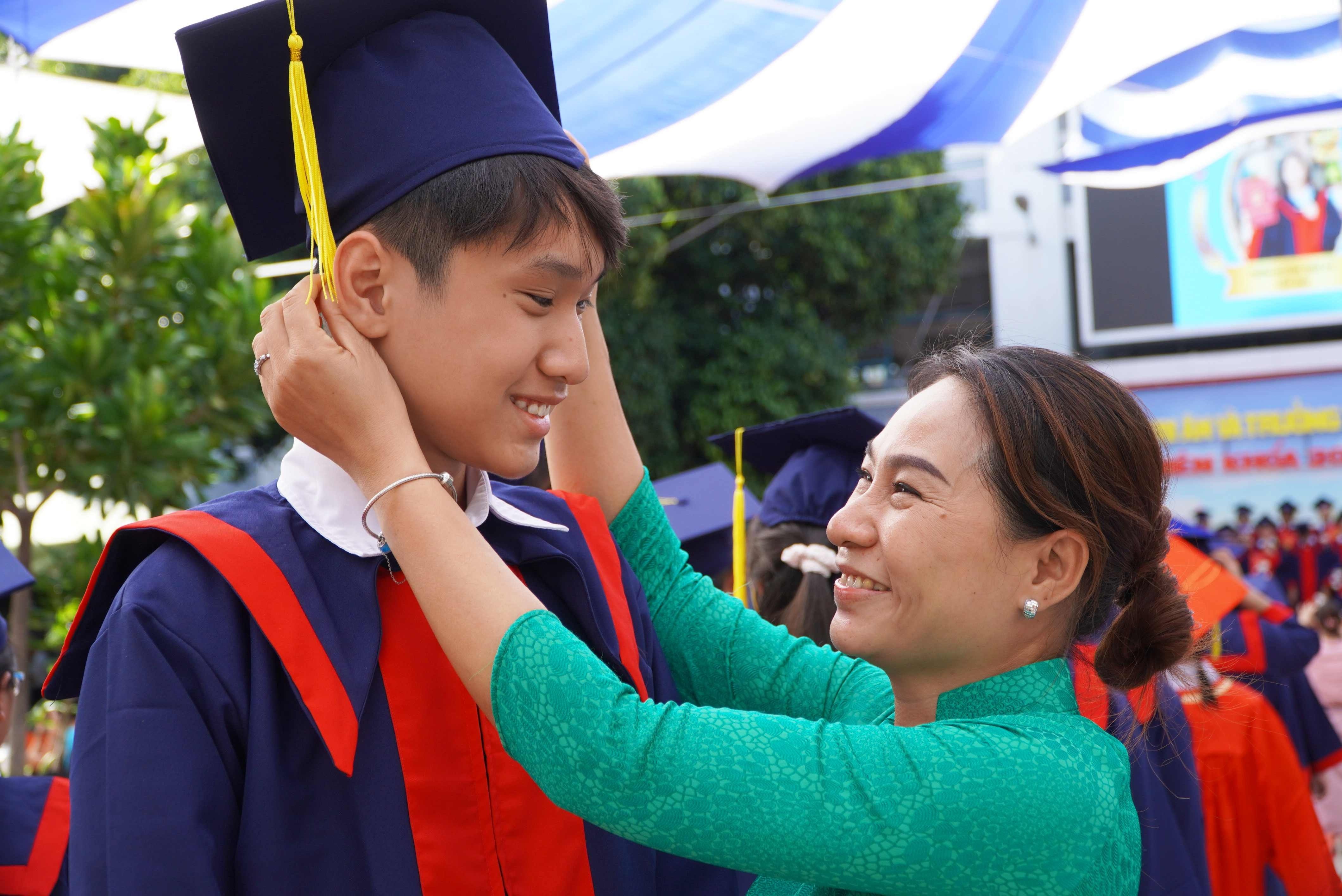 Khoảnh khắc trong veo tuổi 15, học sinh lớp 9 chào đón bước ngoặt mới - 4